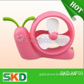 mini plastic hand fan for children mini battery operated fan for kids